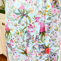 Prettiest Possum and Australian Floral Apron