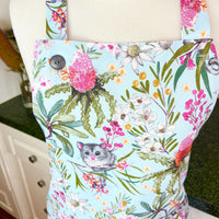 Prettiest Possum and Australian Floral Apron