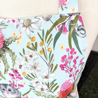 Prettiest Possum and Australian Floral Apron