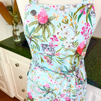 Prettiest Possum and Australian Floral Apron