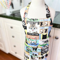 Kawaii Cat Apron for Your School Aged Kiddo