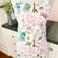Sewists Will Love this Beautiful Cotton Apron