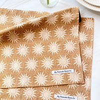 Warm and Sunny, These Two Placemats Bring Beauty to Any Table