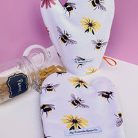 Big Bees and Flowers Make this Apron Especially Beautiful