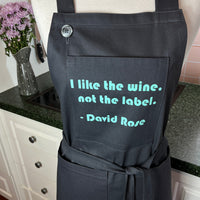 I Like the Wine, Not the Label - a Practical, Fun and Wise Apron