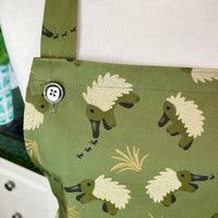 A Fabulously Handsome Echidna Print Apron
