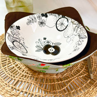 Microwave Friendly Bowl Cozy - Ideal for Warming Soups, Left-Overs, Anything