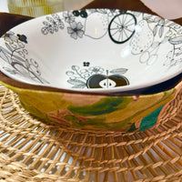 Beautiful, Italian Countryside Bowl Cozy - Perfect for Reheating Your Pasta