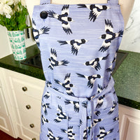 A Stunning Magpie Apron, Ideal for Your Favourite Bird Loving Foodie