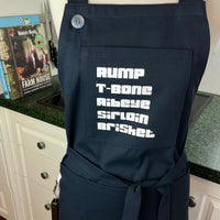 Help Dad Keep His BBQ Tongs Handy with this Special Apron - It's the Perfect Father's Day Gift for a Meat Loving Dad