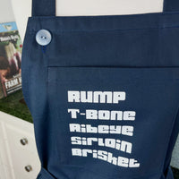 Help Dad Keep His BBQ Tongs Handy with this Special Apron - It's the Perfect Father's Day Gift for a Meat Loving Dad