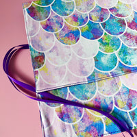 A Gorgeous Mermaid Print Roll - Perfect for Cutlery, Brushes, Pencils or Craft Supplies