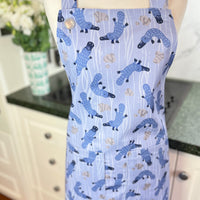 This Beautiful Blue Platypus Apron is the Perfect Gift for Any Aussie Expat