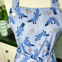 This Beautiful Blue Platypus Apron is the Perfect Gift for Any Aussie Expat