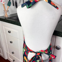 Tomatoes Cover this Adorable School Aged Child's Apron