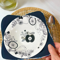A Fresh Blue and White Pattern Makes This Bowl Cozy A Beautiful Gift
