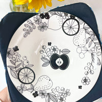 A Fresh Blue and White Pattern Makes This Bowl Cozy A Beautiful Gift