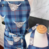 This Handsome Highland Cow Apron is the Perfect Gift