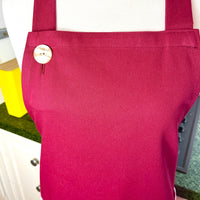 Cheery Cherry Pockets Bring Out the Fun Nature of This Bold Apron