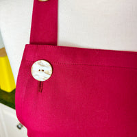 Cheery Cherry Pockets Bring Out the Fun Nature of This Bold Apron