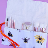 Super Handy Fabric Roll - Ideal for Cutlery, Make-Up Brushes, Anything!