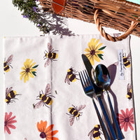 Super Handy Fabric Roll - Ideal for Cutlery, Make-Up Brushes, Anything!