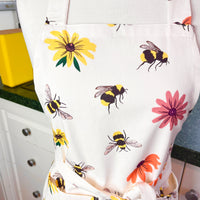 Flowers and Bees makes this Apron for Any Petite Adult or Teenager
