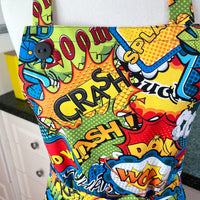 Comic Book Apron Perfect for Any Fun Baker or BBQ-er