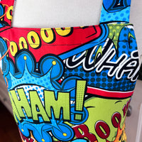 A Comic Book Apron for Your Favourite School-Aged Child