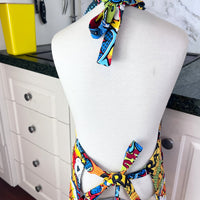 A Comic Book Apron for Your Favourite School-Aged Child