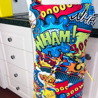 A Comic Book Apron for Your Favourite School-Aged Child