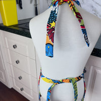 Comic Book Patterned Toddler's Apron