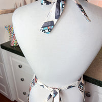 Cool Cassettes Make This a Funky Retro Teen or Petite Adult Apron