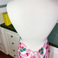Retro Cherry Apron Perfect for Any Funky Foodie
