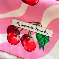 This Pair of Cherry Aprons are Ideal for Your Favourite Toddler and Adult Foodie