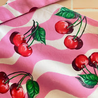 This Pair of Cherry Aprons are Ideal for Your Favourite Toddler and Adult Foodie