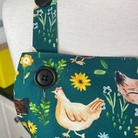 Chickens Cover this Beautiful, Country Style Apron