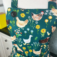 Chickens Cover this Beautiful, Country Style Apron