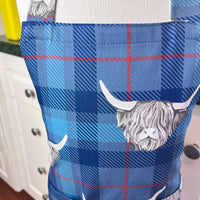 Hairy Highland Cow Apron. Ideal for Your Favourite School Aged Child