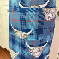 Hairy Highland Cow Apron. Ideal for Your Favourite School Aged Child
