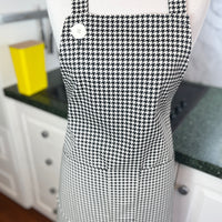 A Truly Handsome Houndstooth Apron