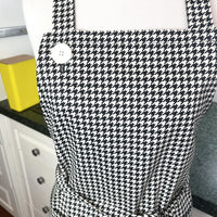 A Truly Handsome Houndstooth Apron