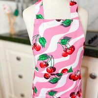 The Sweetest Cherry Apron for Any Adorable Toddler this Christmas