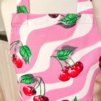 This Pair of Cherry Aprons are Ideal for Your Favourite Toddler and Adult Foodie