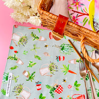 Gorgeous Gardening Patterned Cutlery Roll