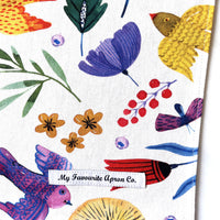 This Beautiful Table Runner has a Scandinavian Style