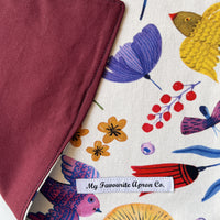 This Beautiful Table Runner has a Scandinavian Style