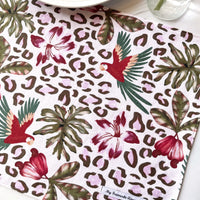 Glorious Parrot Placemats Make a Perfect Housewarming Present