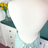 Mint Green Polka Dot Apron