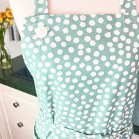 Mint Green Polka Dot Apron